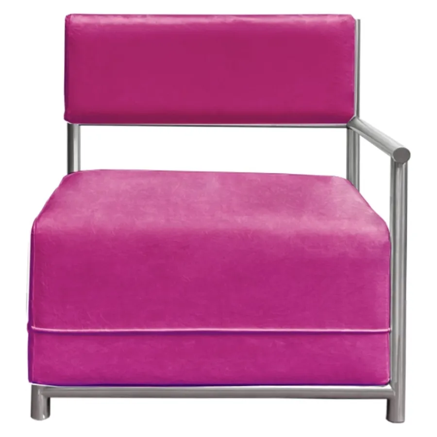 Диван Vice Versa Square Right, Inviting Fuchsia - Фото основное 1