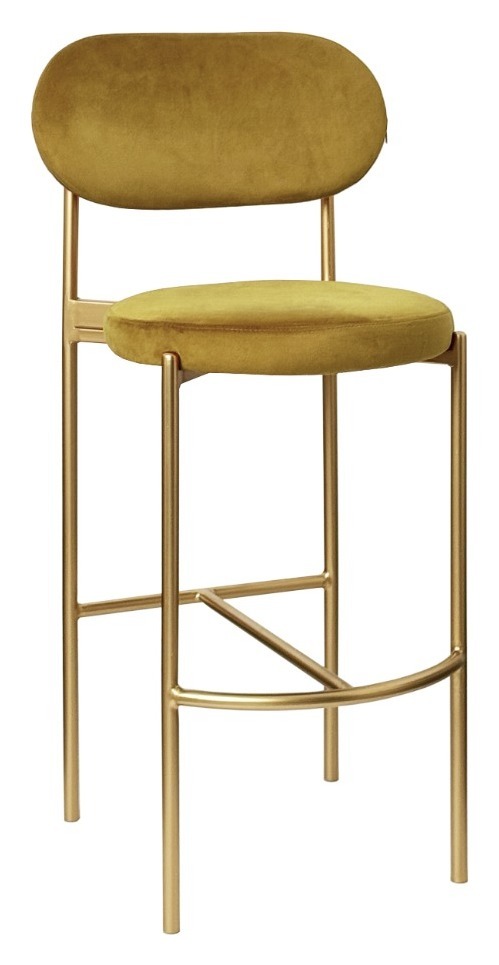 Стул барный Modern Comfy Golden Ocher (любой цвет каркаса)