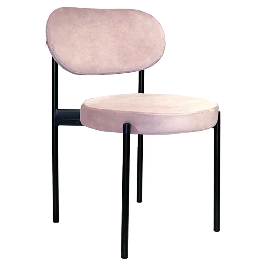 Стул Modern Black, Rose Quartz - Фото миниатюра 1