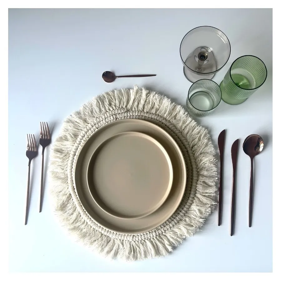 Тарелка Accent Beige M - Фото миниатюра 5