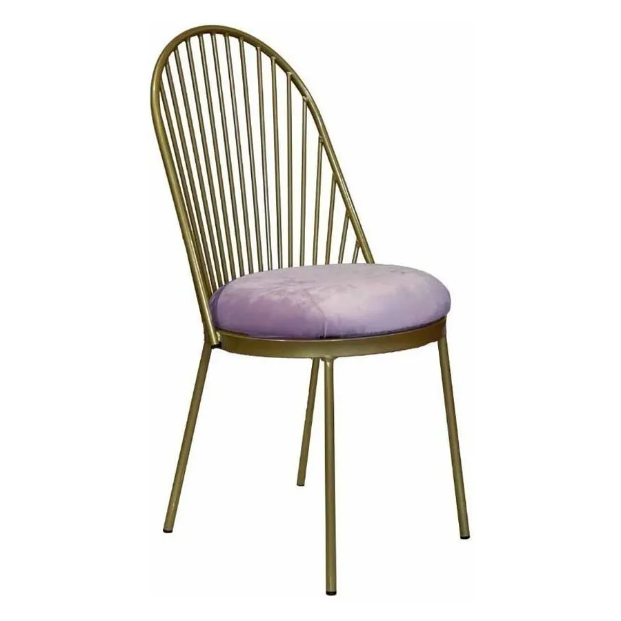 Стул Le soleil, велюр, пыльно-сиреневый - Фото миниатюра 1