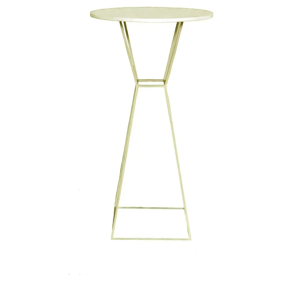 Коктейльный столик Hourglass Gold Circle - Фото основное 1