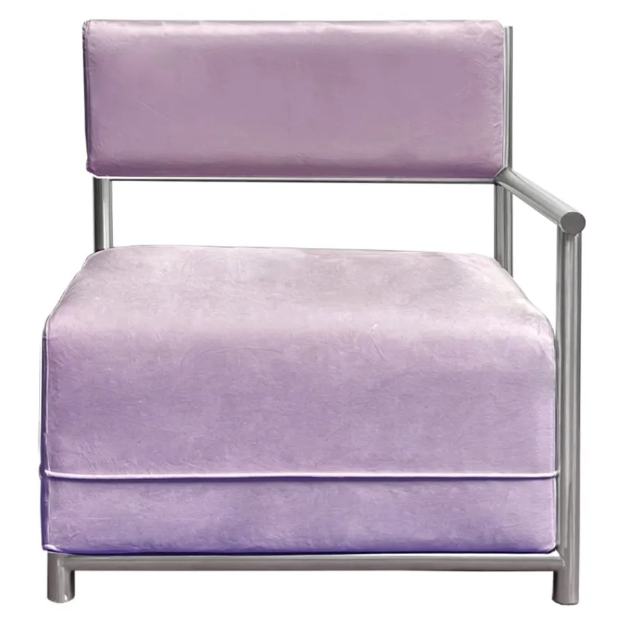 Диван Vice Versa Square Right, Pale Orchid - Фото основное 1