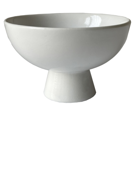 Керамическая ваза Vassa White - Фото основное 1