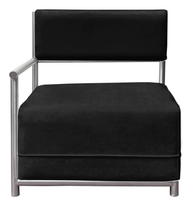Диван Vice Versa Square Left, Total Black