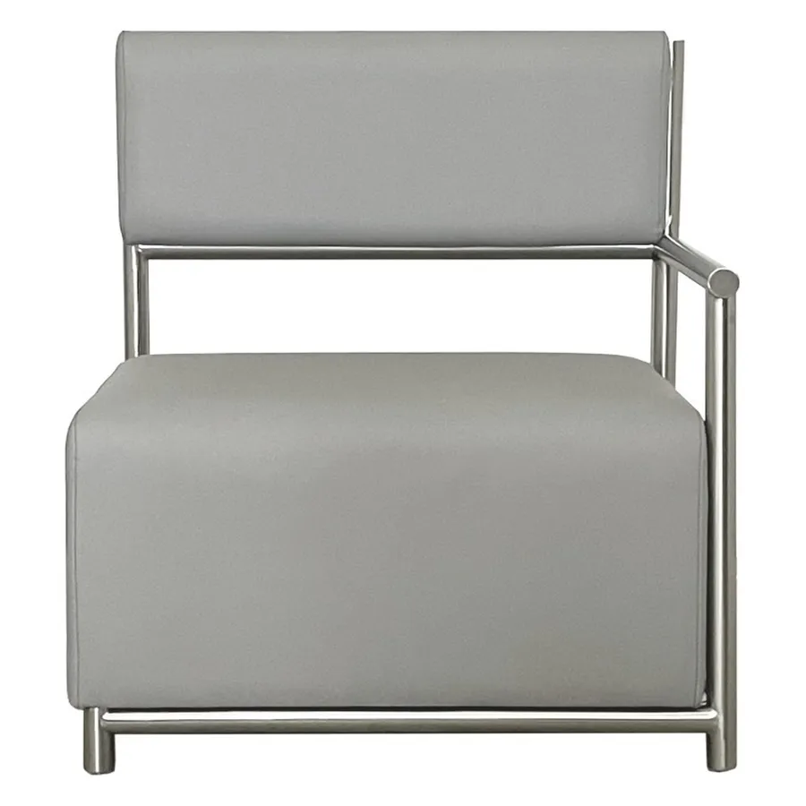 Диван Vice Versa Square Right Basic (серый) - Фото основное 1