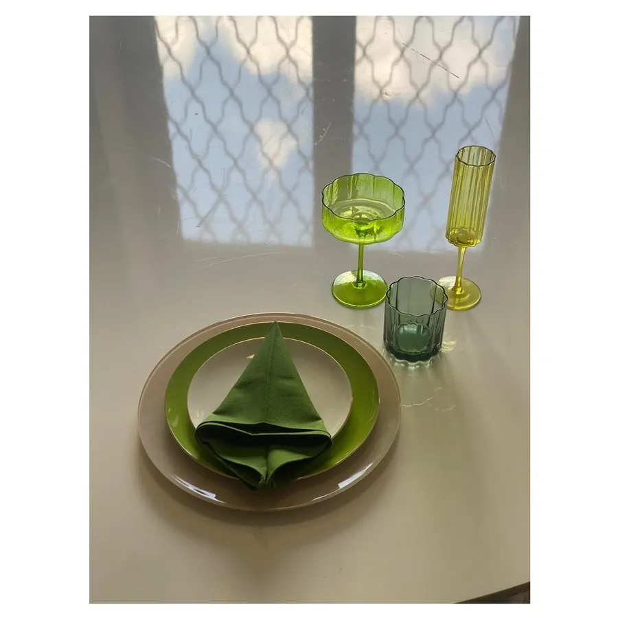 Сет бокалов Squash Этюд в зеленом - Фото миниатюра 5