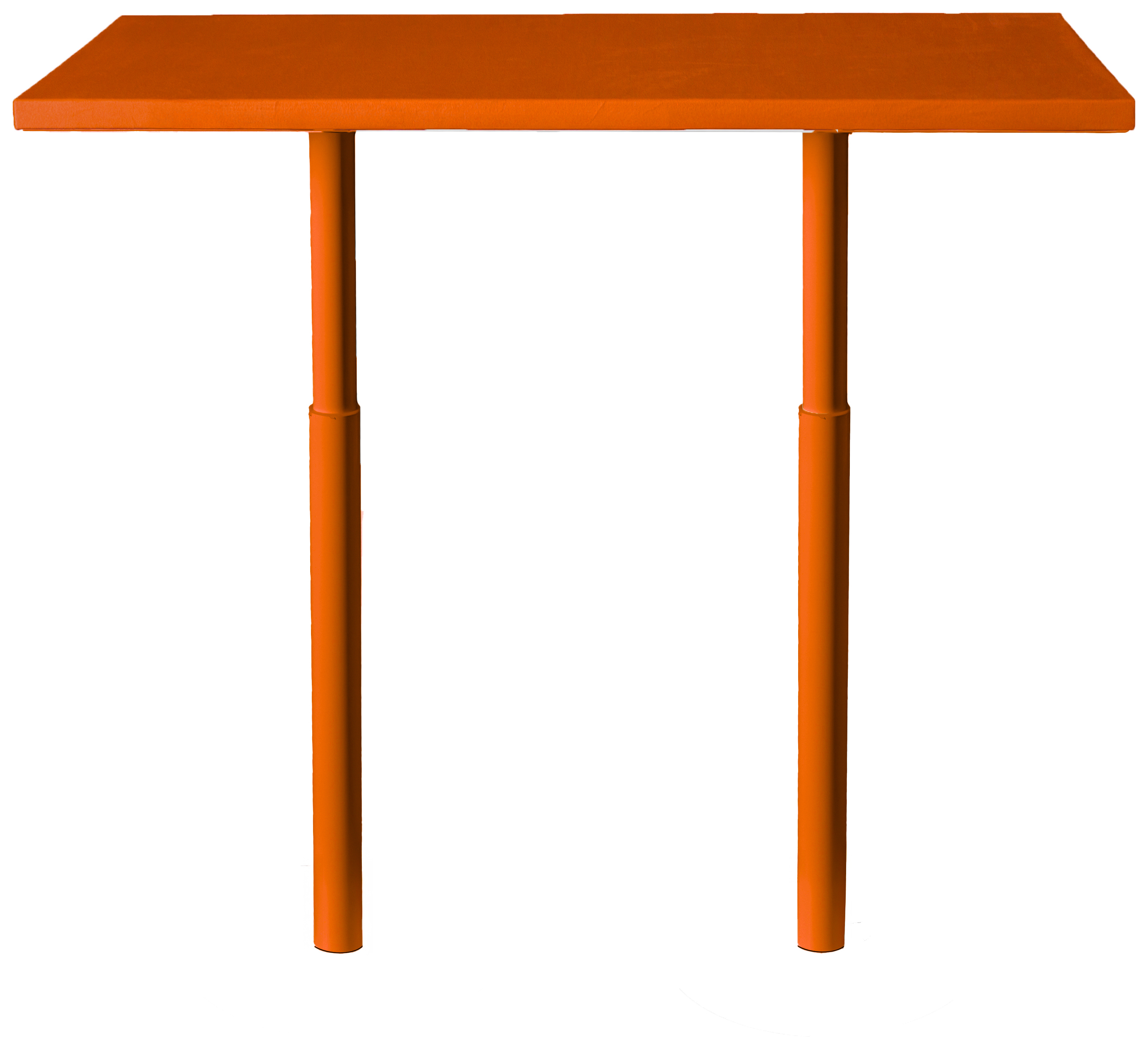 Стол коктейльный Twist Rectangle M, Тыквенный тарт (телескопические ноги) - Фото 2