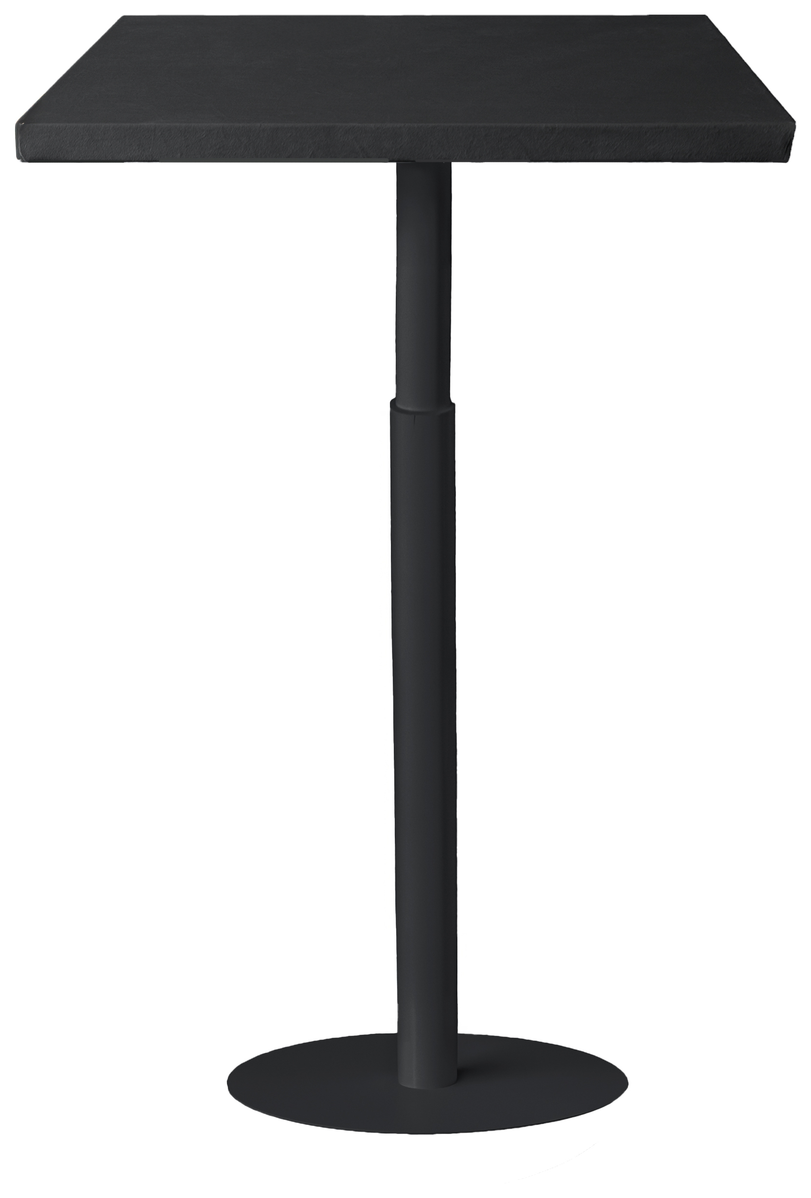 Стол коктейльный Twist Rectangle S, Лакричный леденец (телескопические ноги)