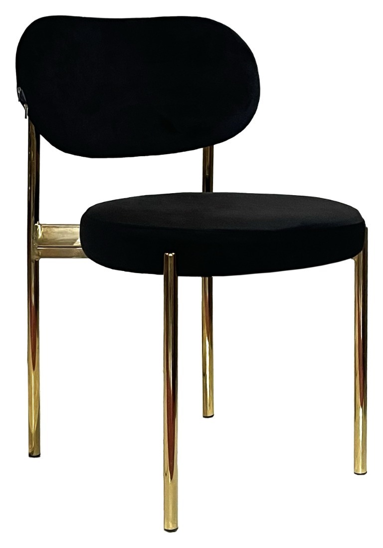 Стул Modern Gold, Total Black