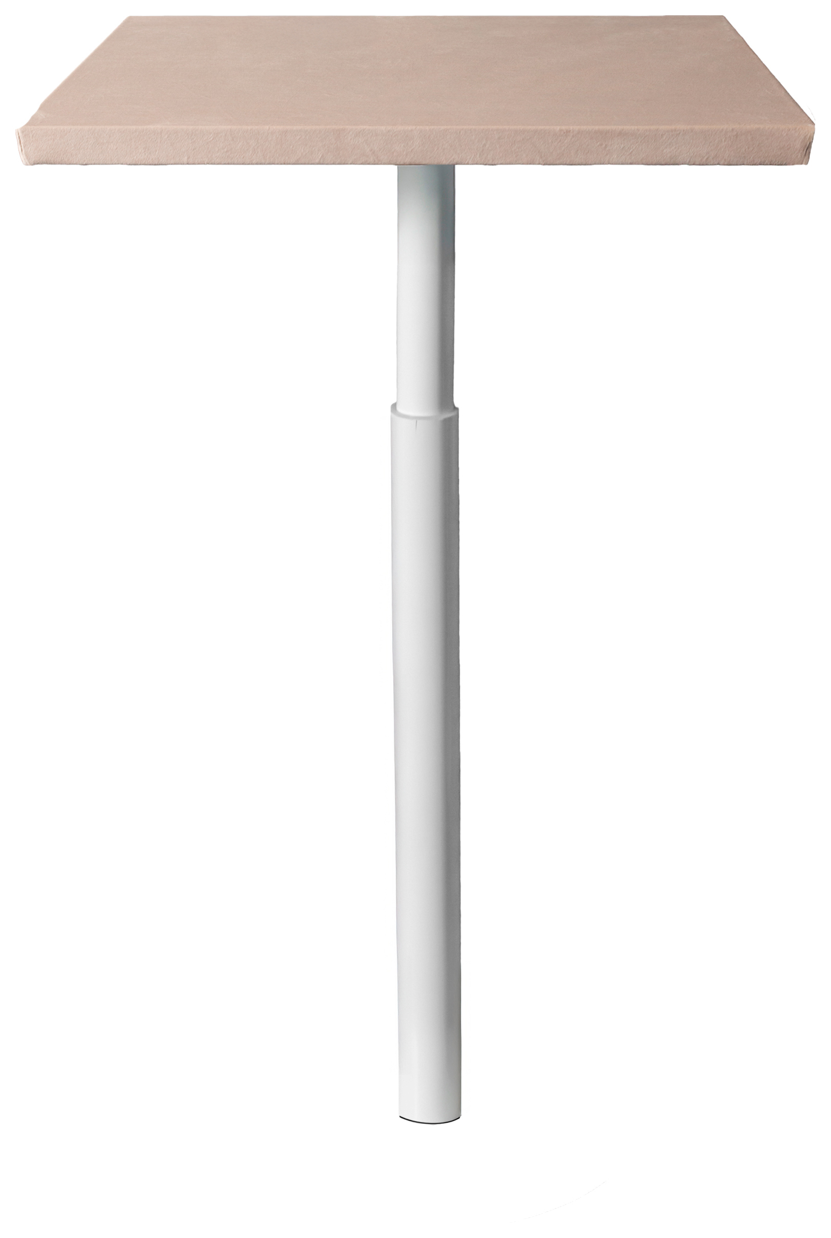 Стол коктейльный Twist Rectangle S, Кремовый бисквит (телескопические ноги) - Фото 2