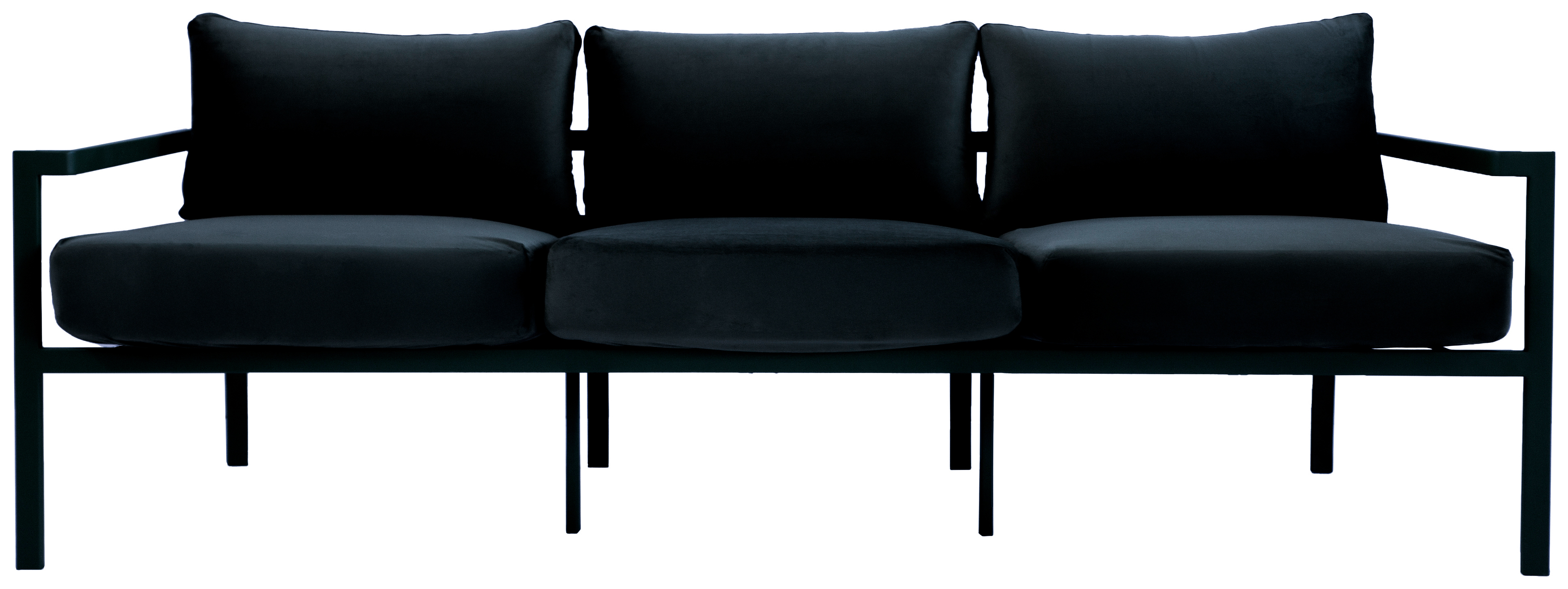 Диван Huggi L, Лакричный леденец + Total Black