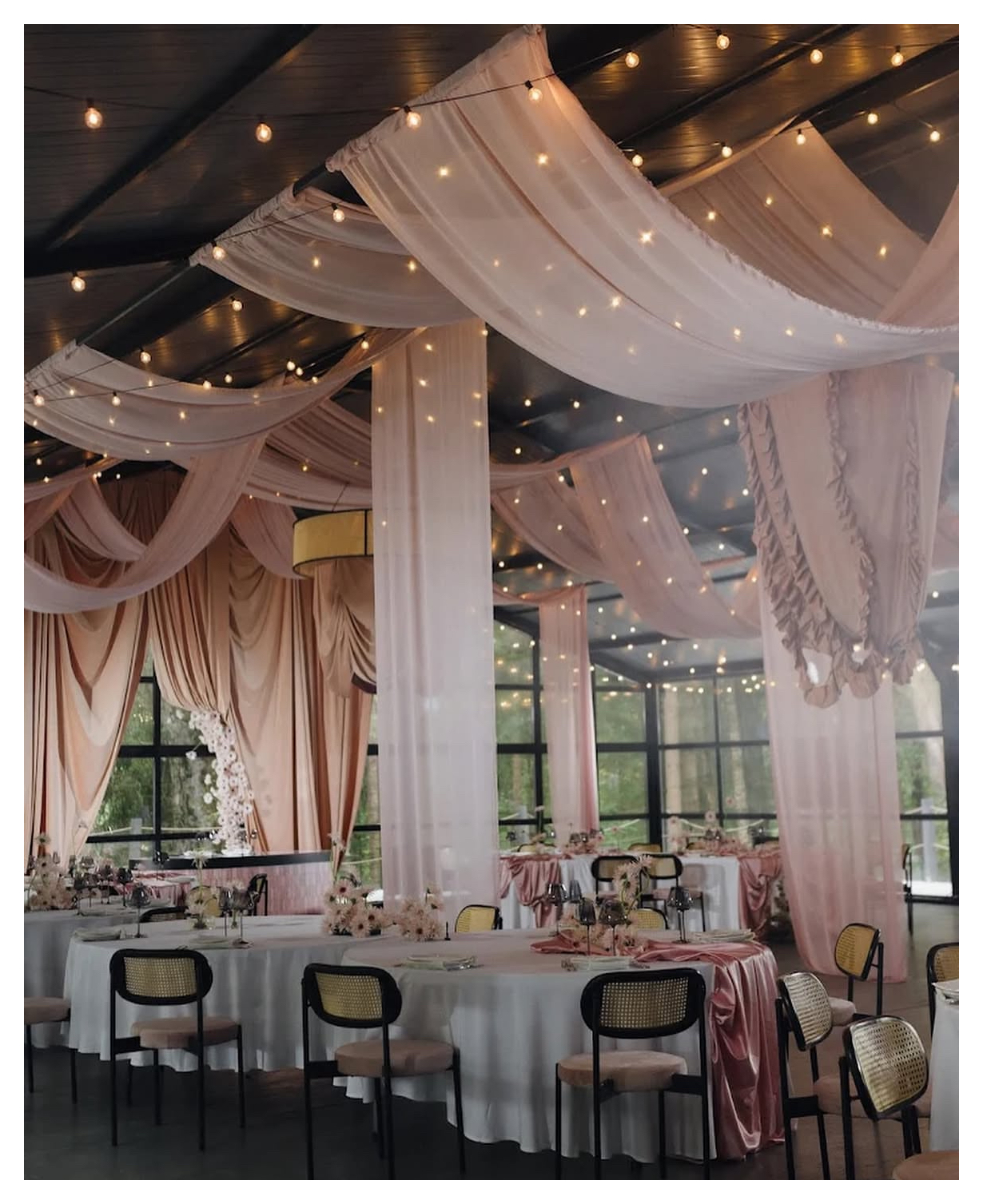 Стул Modern Black, Black Rotango + Rose Quartz - Фото 5