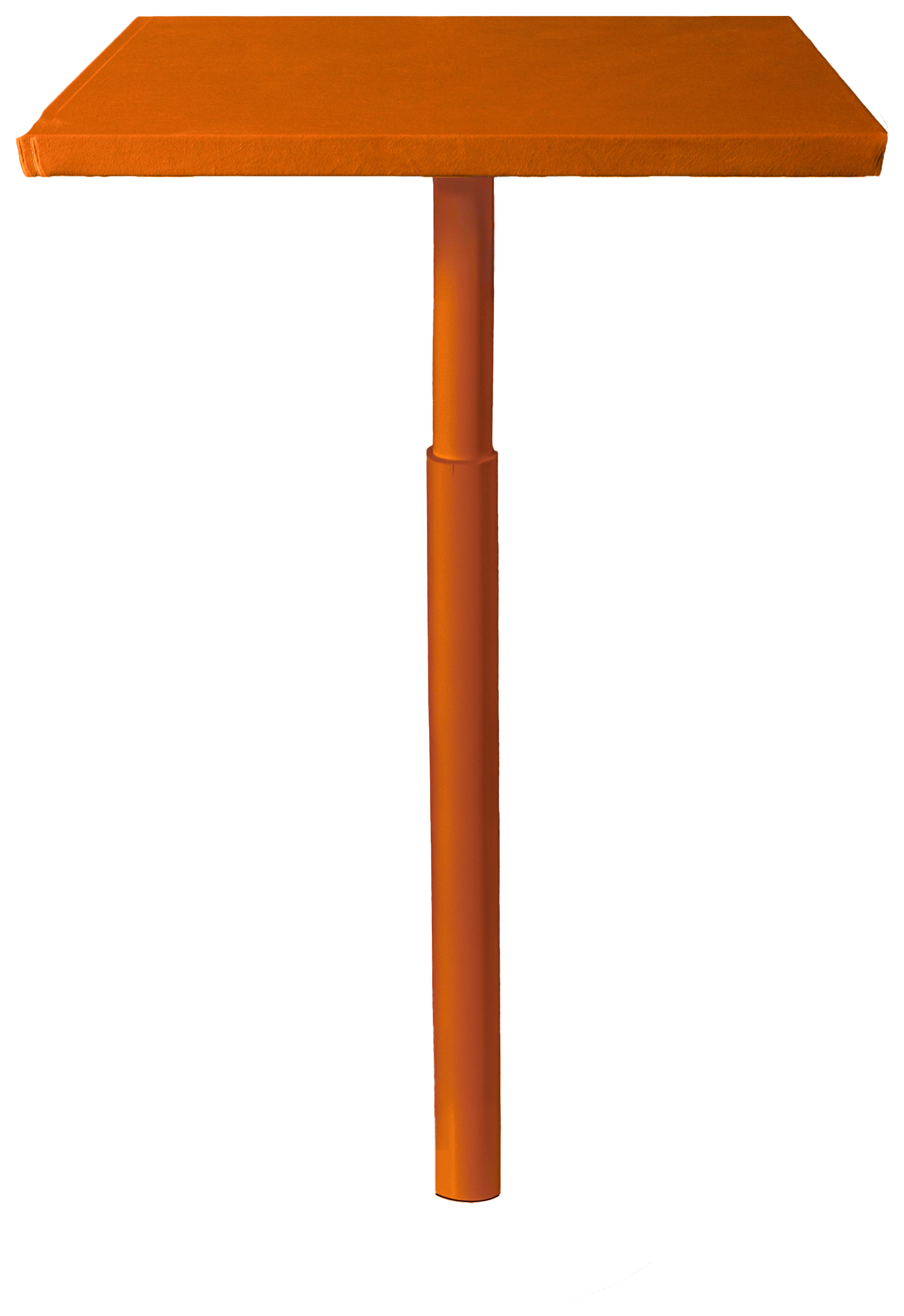 Стол коктейльный Twist Rectangle S, Тыквенный тарт (телескопические ноги) - Фото 2