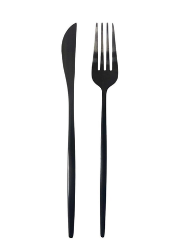 Столовые приборы Total black - Фото основное 1