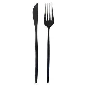 Столовые приборы Total black