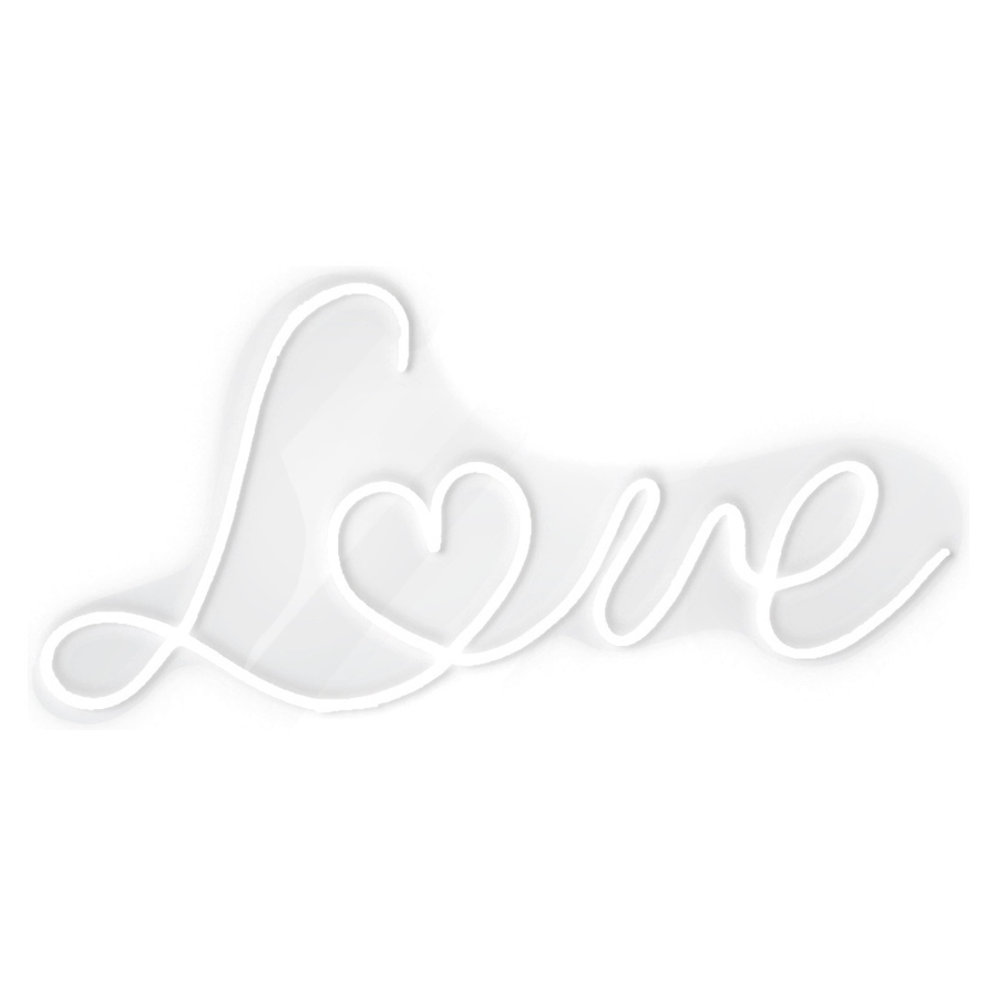 Неоновая вывеска "Love" - Фото миниатюра 1