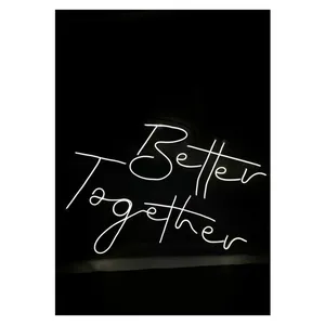 неоновая вывеска better together - Фото 2