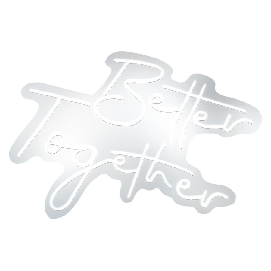 Неоновая вывеска Better Together - Фото миниатюра 1