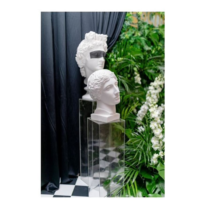 Прозрачная колонна 70см - Фото миниатюра 3