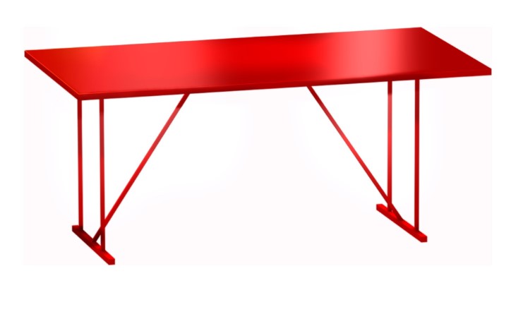 DJ Table red