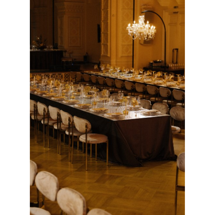 Стул Monaco черный  кофе с молоком - Фото миниатюра 3