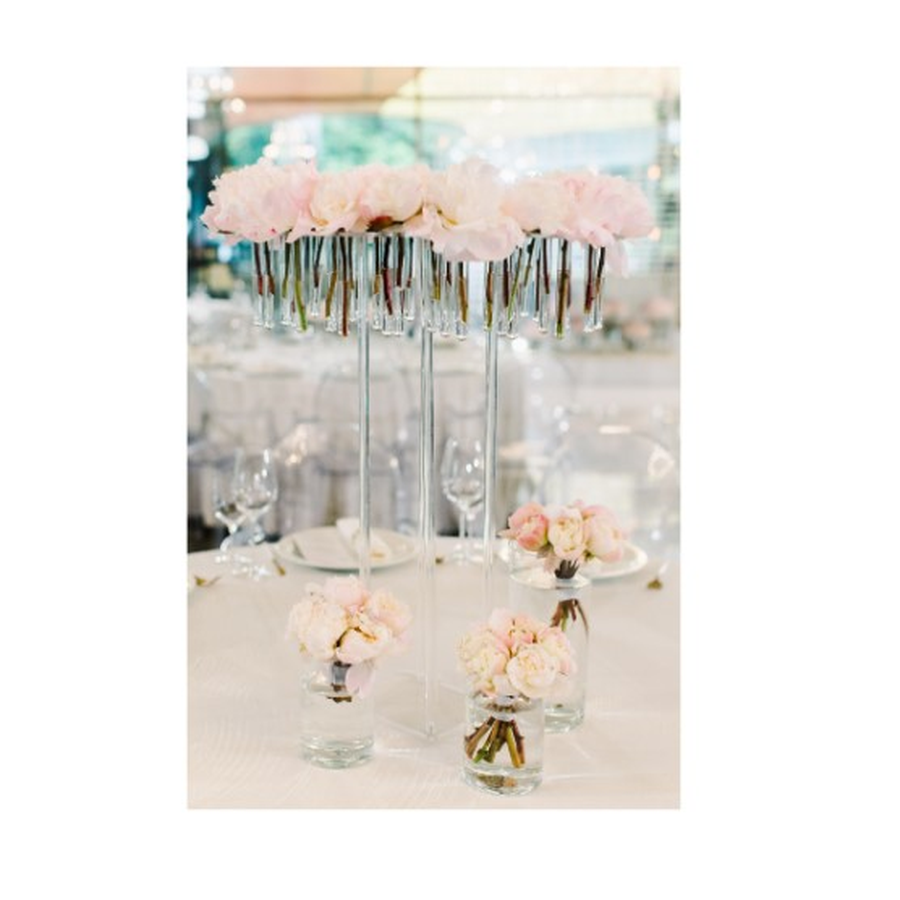 Стойка прозрачная с пробирками "Luminara" 65см - Фото миниатюра 2