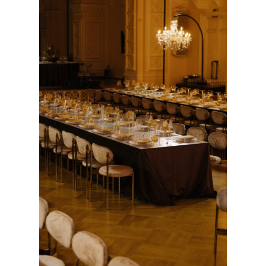 Стул Monaco золото кофе с молоком - Фото миниатюра 2