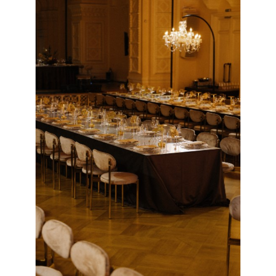 Стул Monaco белый  кофе с молоком - Фото миниатюра 3