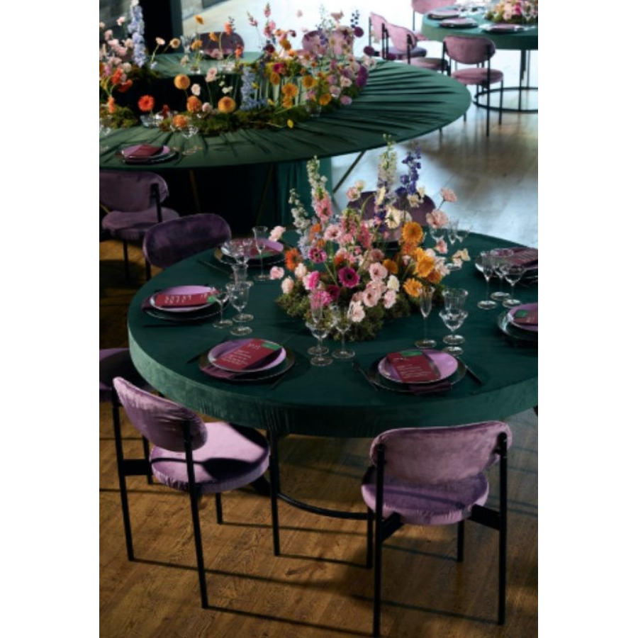 Стул Monaco черный лавандовый - Фото миниатюра 2