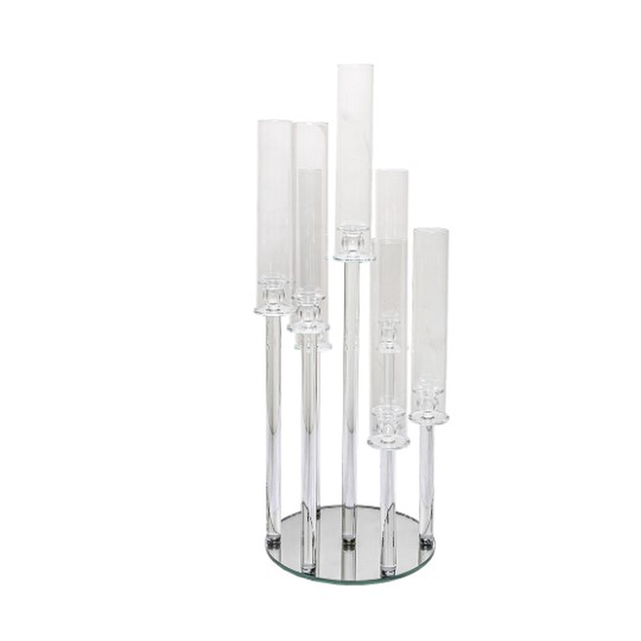 Канделябр стеклянный "Бруно" - Фото миниатюра 1